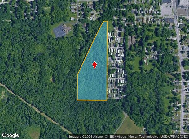  Rear Land Ave, Lorain, OH Parcel Map