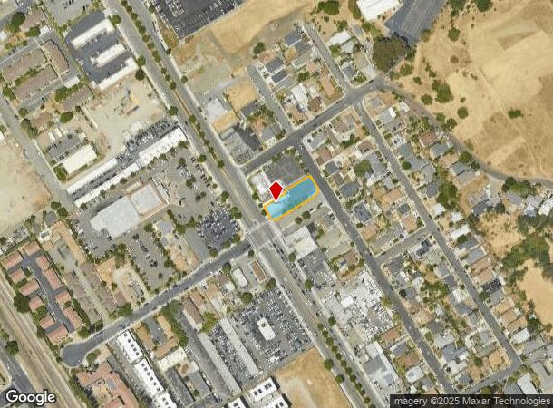  25176 Mission Blvd, Hayward, CA Parcel Map