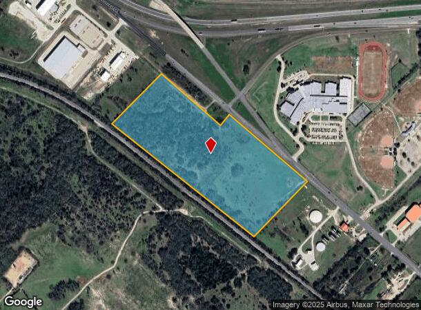  N Texas Ave, Bryan, TX Parcel Map