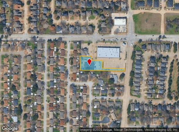 3033 N Main St, Euless, TX Parcel Map