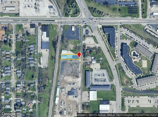 1129 Wamba Ave, Toledo, OH Parcel Map