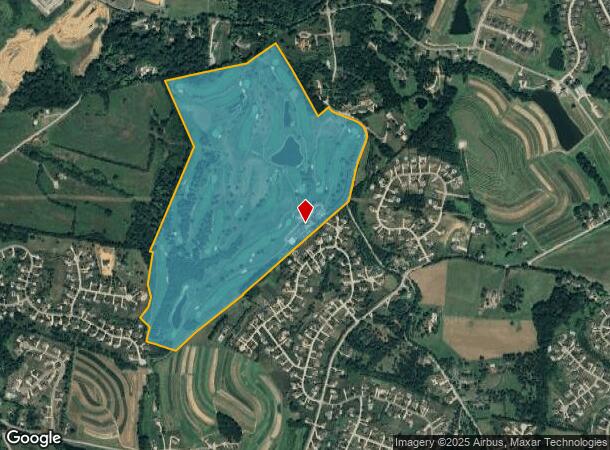  681 Church Hill Rd, Finleyville, PA Parcel Map