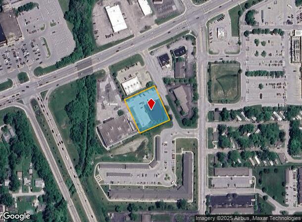  2205 E Main St, Plainfield, IN Parcel Map