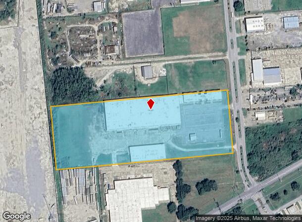  4200 Michoud Blvd, New Orleans, LA Parcel Map