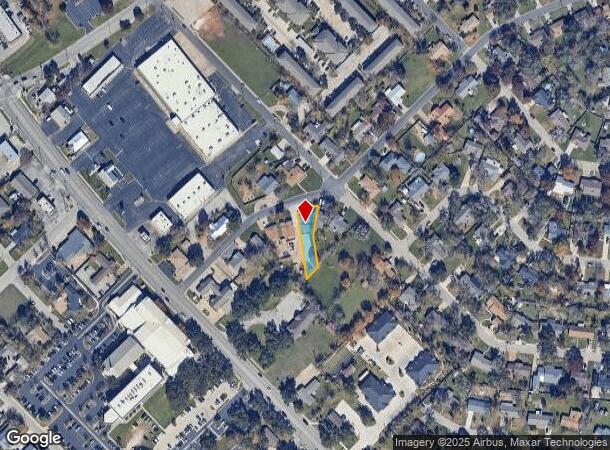 114 Golden Oaks Dr, Georgetown, TX Parcel Map