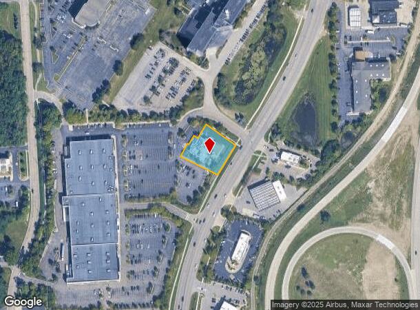  21091 Haggerty Rd, Novi, MI Parcel Map