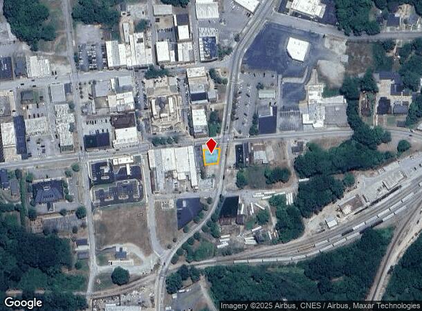 126 E Main St, Laurens, SC Parcel Map