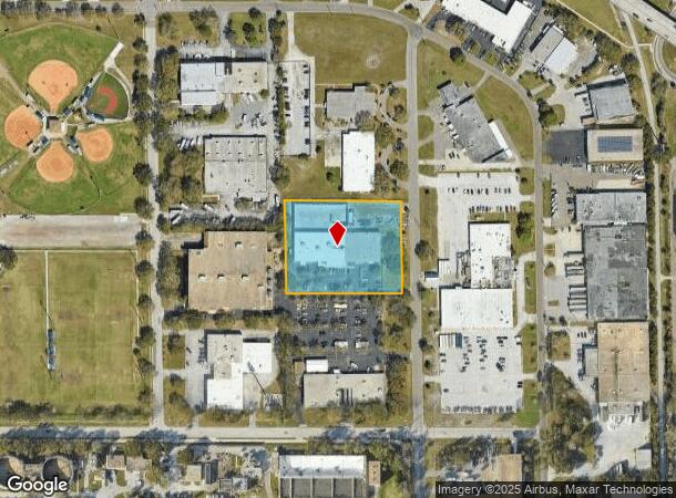  2700 72Nd St N, Saint Petersburg, FL Parcel Map