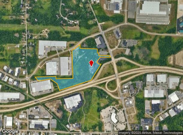  3213 Walker Ave Nw, Grand Rapids, MI Parcel Map