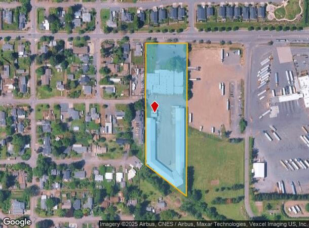  32832 E Delaney St, Eugene, OR Parcel Map