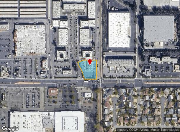  295 Imperial Hwy, Fullerton, CA Parcel Map