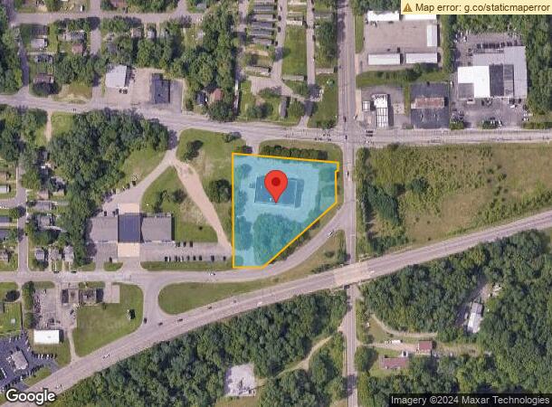  890 Michigan Ave E, Battle Creek, MI Parcel Map