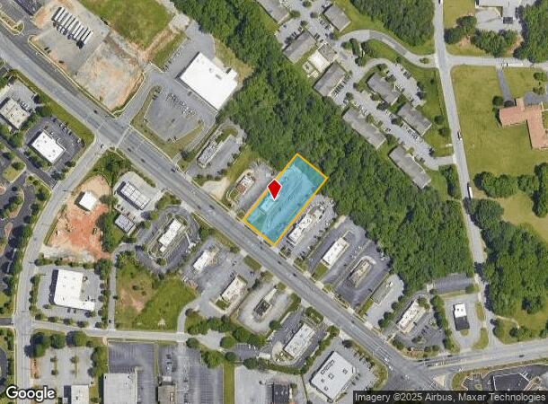 2707 S Main St, High Point, NC Parcel Map