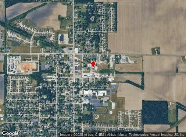 219 S Kimball St, Kouts, IN Parcel Map