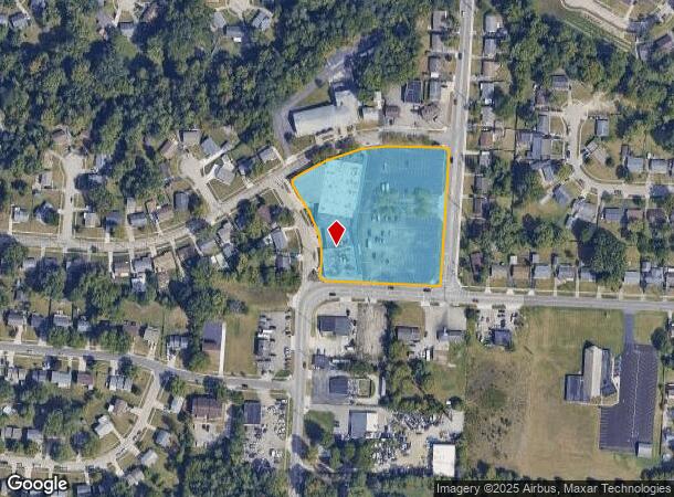 9529 Adams Rd, Cincinnati, OH Parcel Map