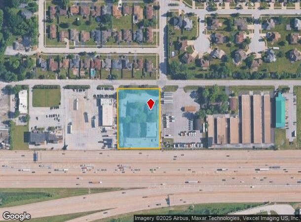  1961 Bernice Rd, Lansing, IL Parcel Map