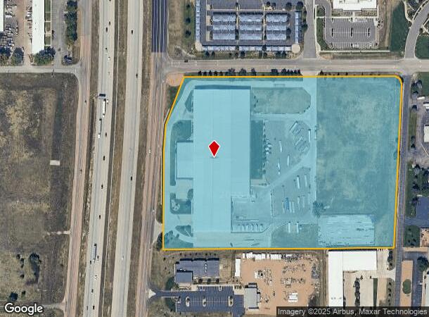  7990 E Interstate 25 Frontage Rd, Frederick, CO Parcel Map