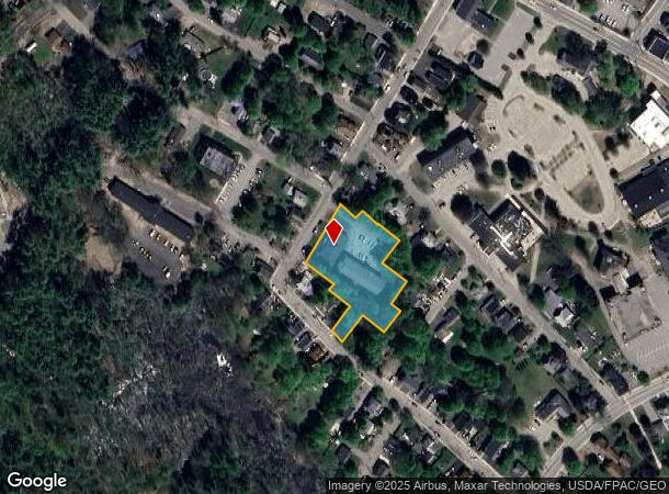 16 Kirk St, Springvale, ME Parcel Map