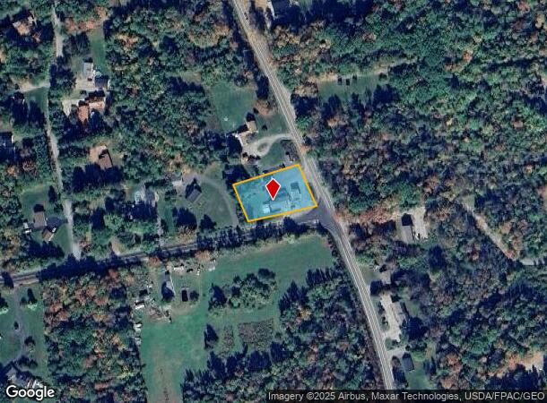  1492 Pushaw Rd, Glenburn, ME Parcel Map