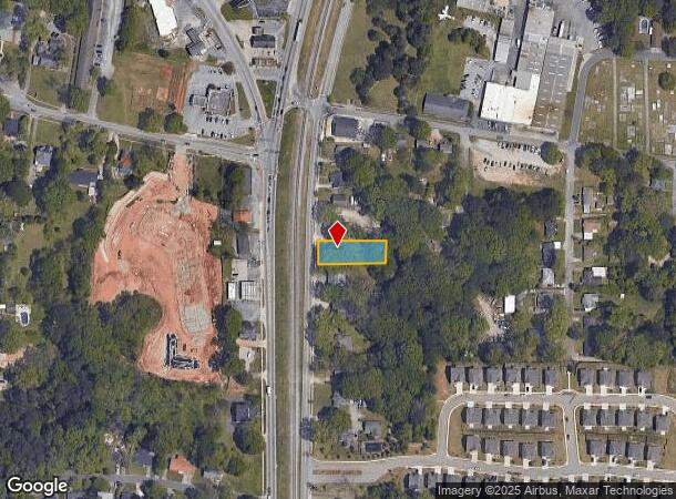  216 N Mcdonough St, Jonesboro, GA Parcel Map
