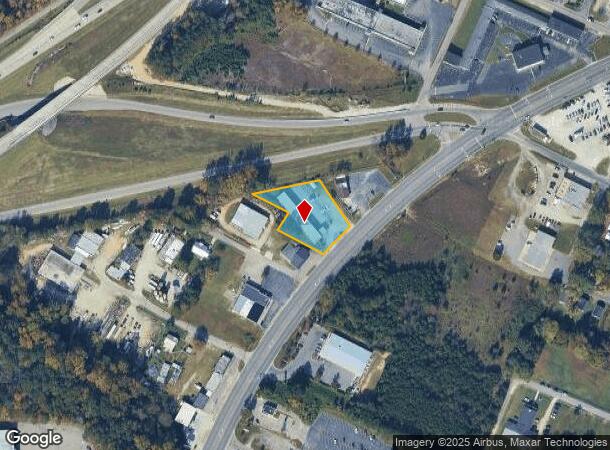  1727 N Garnett St, Henderson, NC Parcel Map