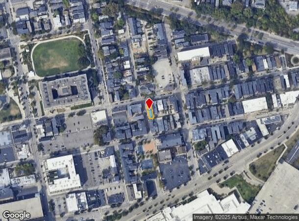  1210 Spring St, Cincinnati, OH Parcel Map