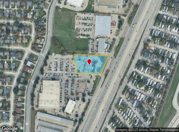  3945 N Central Expy, Plano, TX Parcel Map