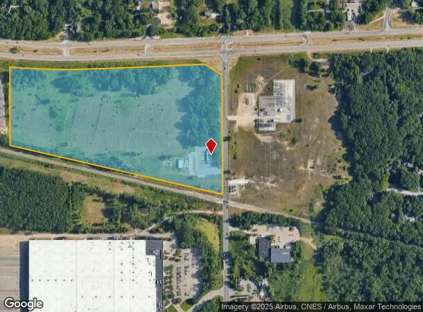 155 Spaulding Ave Se, Ada, MI Parcel Map