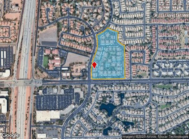 1111 N Mission Park Blvd, Chandler, AZ Parcel Map