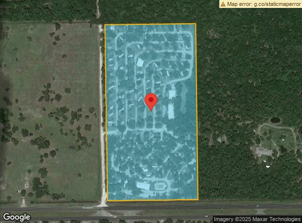  25525 E Colonial Dr, Christmas, FL Parcel Map