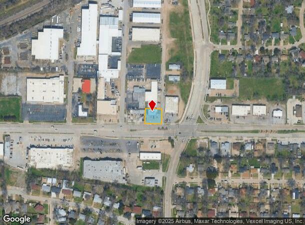  1711 E Abram St, Arlington, TX Parcel Map