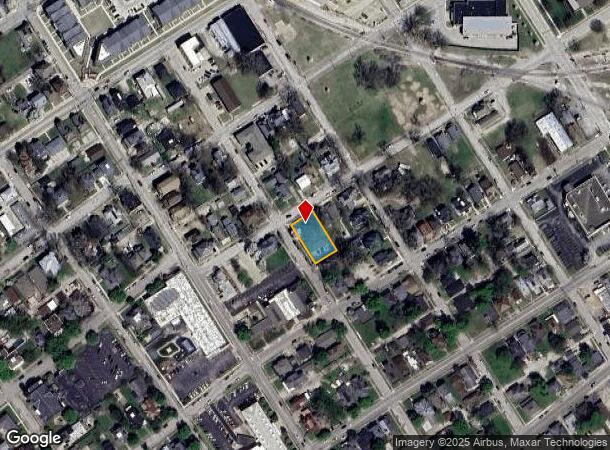 703 N 4Th St, Vincennes, IN Parcel Map