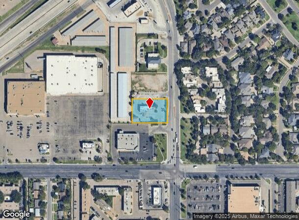  210 Slide Rd, Lubbock, TX Parcel Map