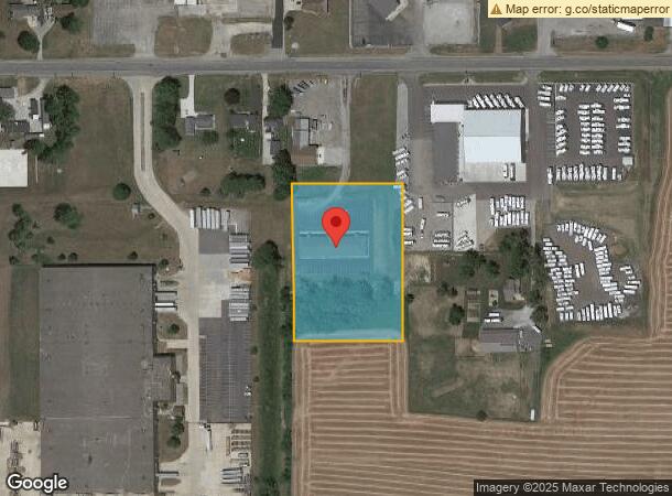  2521 E Market St, Nappanee, IN Parcel Map