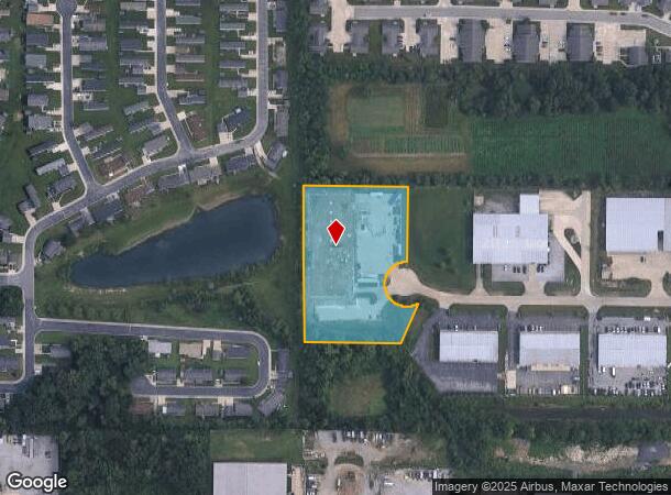 4130 Fourier Dr, Fort Wayne, IN Parcel Map