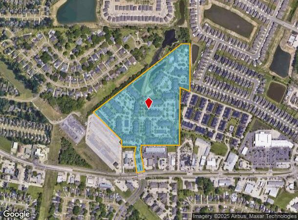  13675 Coursey Blvd, Baton Rouge, LA Parcel Map