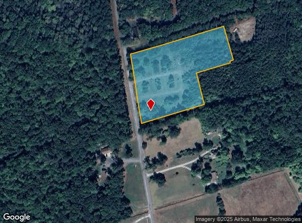  22976 Donovan Rd, Milton, DE Parcel Map