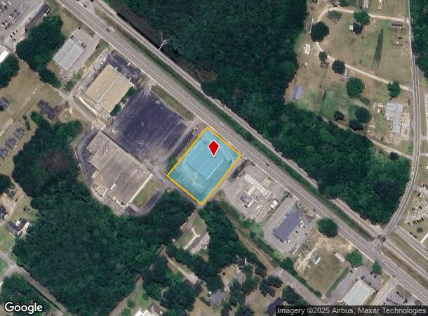 1307 Elm St W, Hampton, SC Parcel Map