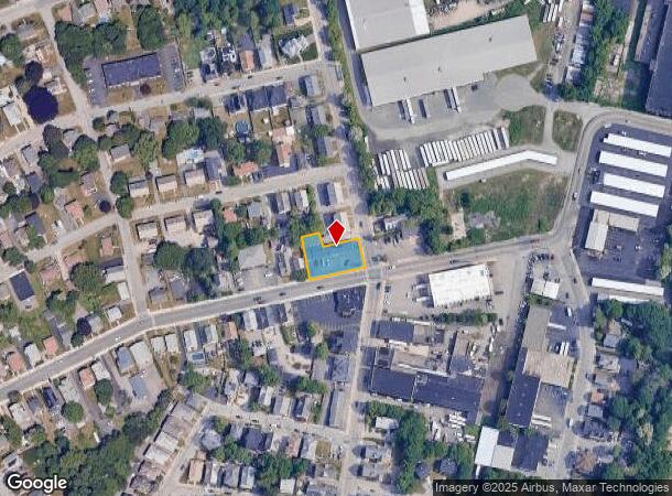 595 Winter St, Woonsocket, RI Parcel Map