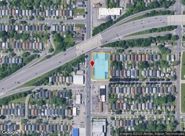  2845 Bailey Ave, Buffalo, NY Parcel Map