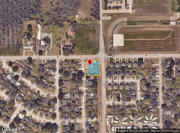 2101 Cedar St, Pearland, TX Parcel Map