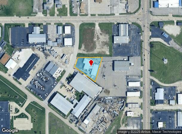  824 Commercial Ave, Springfield, IL Parcel Map