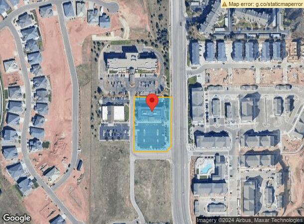  3470 Centennial Blvd, Colorado Springs, CO Parcel Map