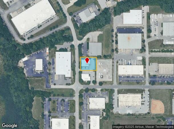  10973 Eicher Dr, Lenexa, KS Parcel Map