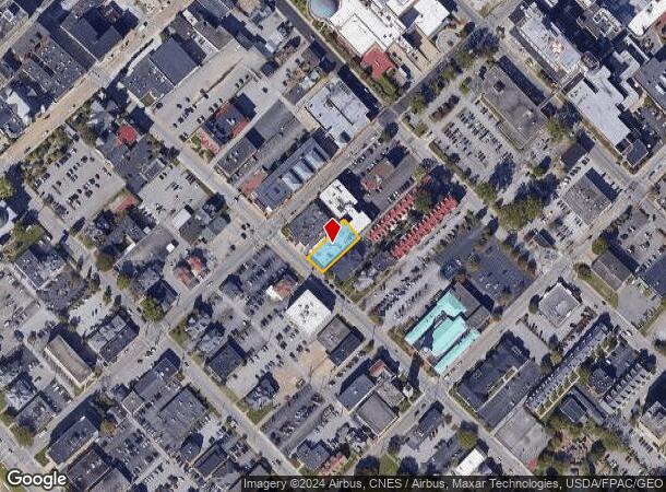  1206 Quarrier St, Charleston, WV Parcel Map