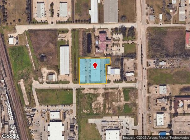 4101 Rice Drier Rd, Pearland, TX Parcel Map