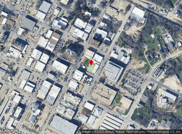  109 E Franklin St, Waxahachie, TX Parcel Map