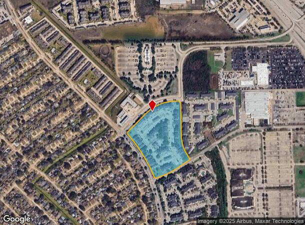 12055 Sabo Rd, Houston, TX Parcel Map