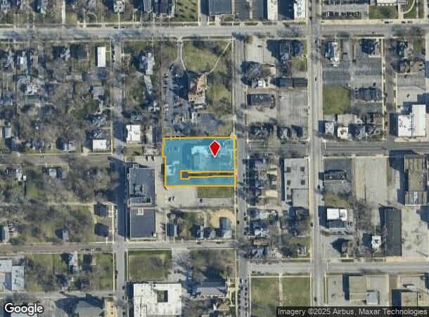 131 S Taylor St, South Bend, IN Parcel Map