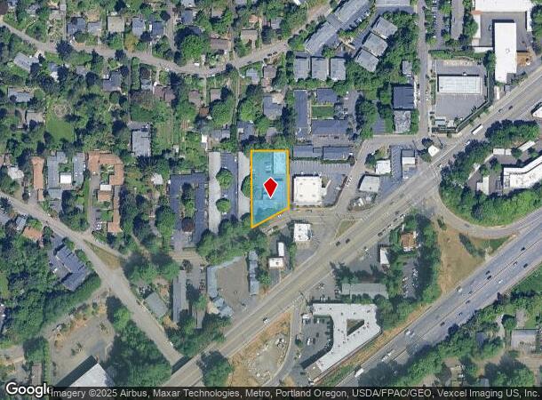  2645 Sw Spring Garden St, Portland, OR Parcel Map